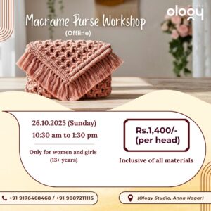 MACRAME PURSE WORKSHOP